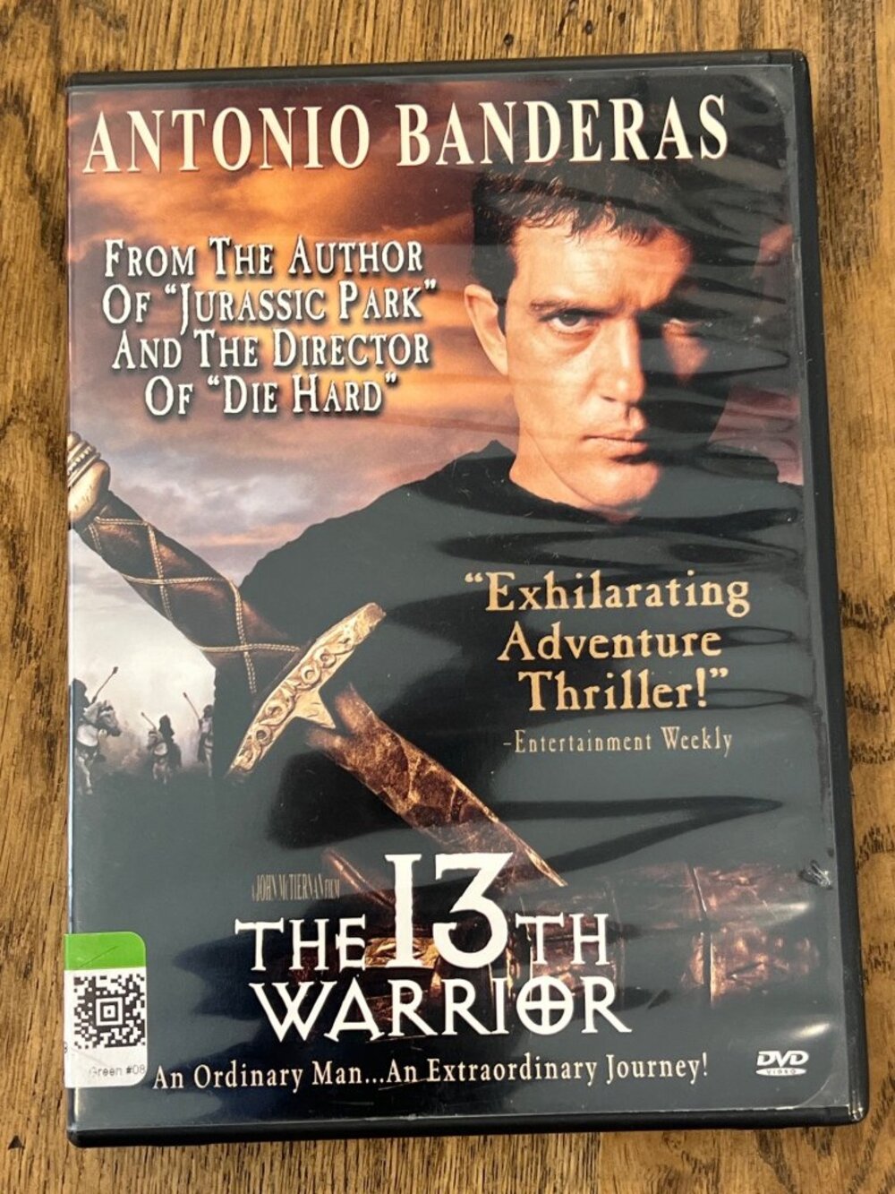 The 13th Warrior 1999 Movie DVD Adventure Antonio Banderas Pre-Owned